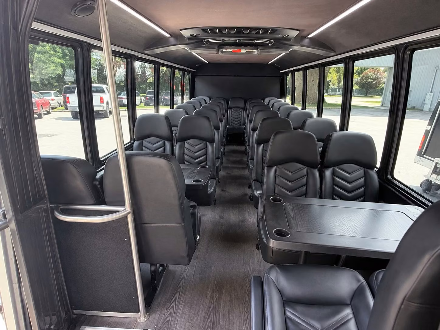 18 passenger minibus inside