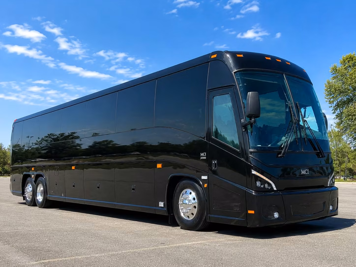 56 passenger charter bus