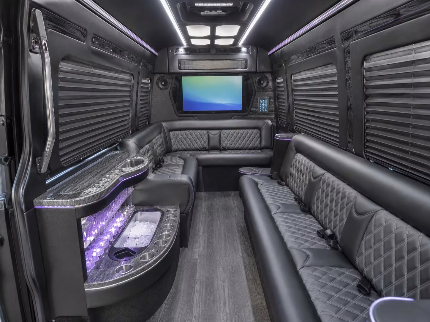 sprinter limousine inside