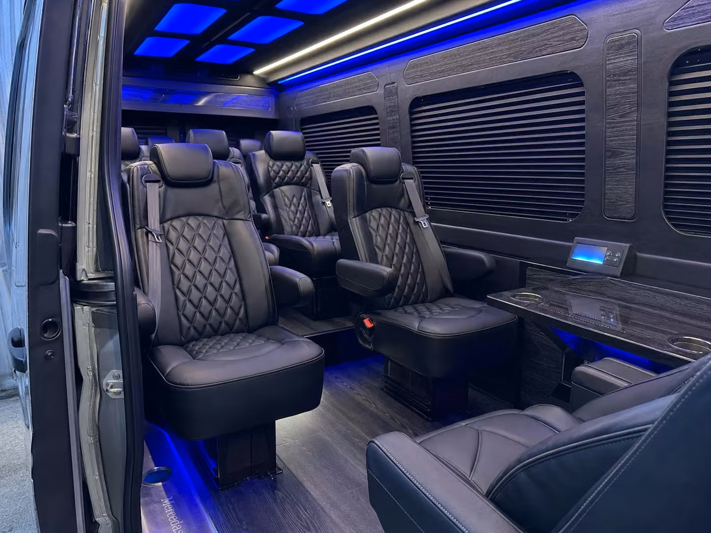 sprinter van transportation for groups and events across oklahoma city